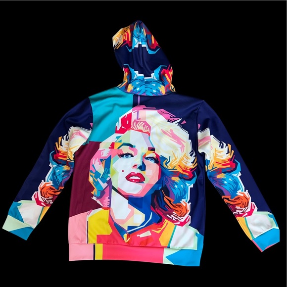 Marilyn Monroe Art Hoodie - Picture 2 of 2